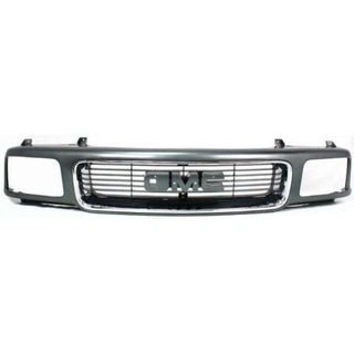 1995-1997 GMC Jimmy Grille, Chrome Shell/Silver Insert - Classic 2 Current Fabrication