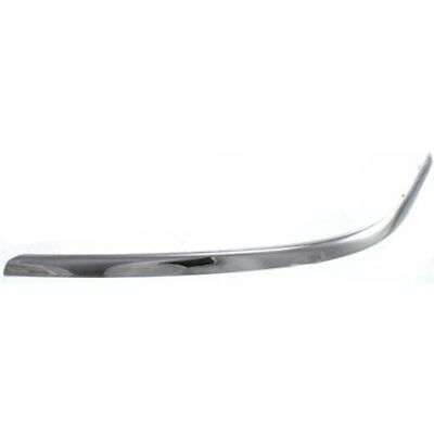 1998-2002 Lincoln Town Car Front Bumper Molding LH, Chrome, Plastic.