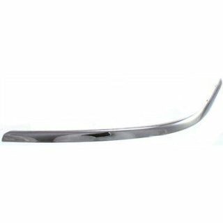 1998-2002 Lincoln Town Car Front Bumper Molding LH, Chrome, Plastic.