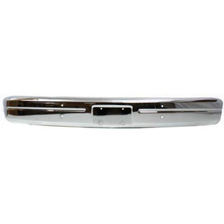 1986-1989 Dodge W100 Front Bumper, Face Bar, Chrome, w/o Molding Holes - Classic 2 Current Fabrication