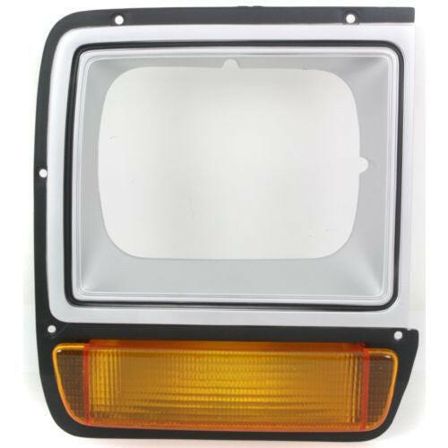 1986-1990 Dodge Pickup Headlight Door RH, W/ Single H/l Painted.