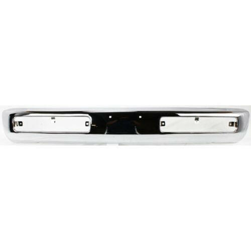 1996-1997 Nissan Pickup Front Bumper, Chrome, 1-Piece Type, From 11-95.