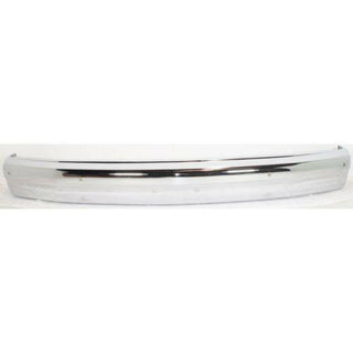 1991-1996 Dodge Dakota Front Bumper, Face Bar, w/o Molding Hole, Base.