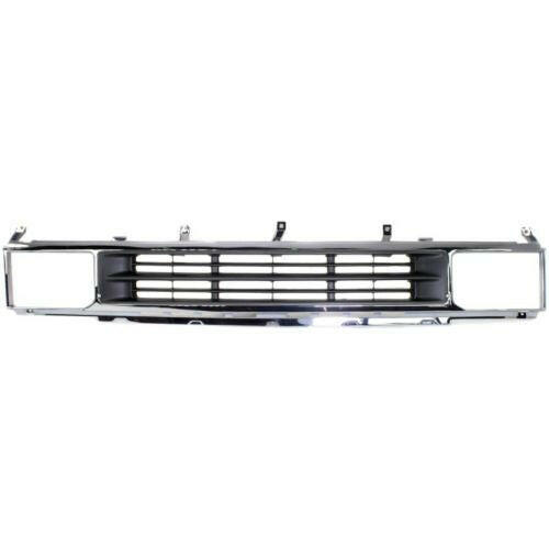 1990-1995 Nissan Pathfinder Grille, Chrome, Plastic.