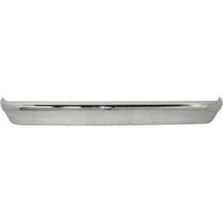 2005 Ford E-350 Club Wagon Rear Bumper, Chrome, w/o Molding Holes.