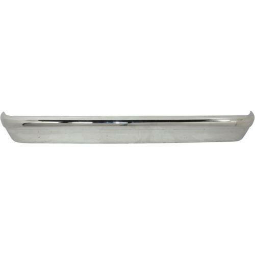 2005-2014 Ford E-350 Super Duty Rear Bumper, Chrome, w/o Molding Holes.