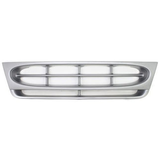 1997-2002 Ford Econoline Van Grille, Plastic, Silver - Classic 2 Current Fabrication