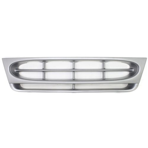 1997-2002 Ford Econoline Van Grille, Plastic, Silver - Classic 2 Current Fabrication