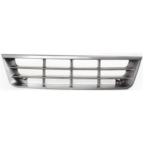 1992-1996 Ford Econoline Van Grille, Plastic, Silver - Classic 2 Current Fabrication