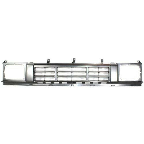 1986-1987 Nissan Pickup Grille, Dark Argent 4WD.