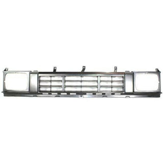 1986-1987 Nissan Pickup Grille, Dark Argent 4WD.