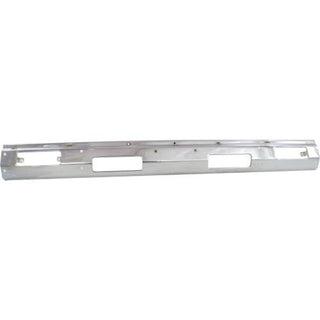 1986-1992 Nissan D21 Front Bumper, Chrome, With Top Pad Holes - Classic 2 Current Fabrication
