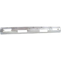 1986-1992 Nissan D21 Front Bumper, Chrome, With Top Pad Holes - Classic 2 Current Fabrication