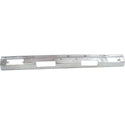 1986-1992 Nissan D21 Front Bumper, Chrome, With Top Pad Holes.
