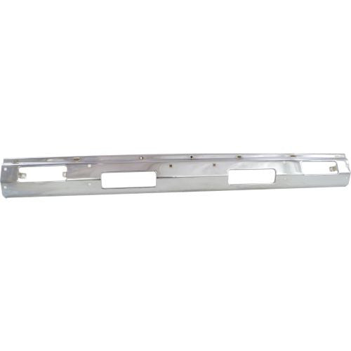 1987-1992 Nissan Pathfinder Front Bumper, Chrome, WithTop Pad Holes - Classic 2 Current Fabrication