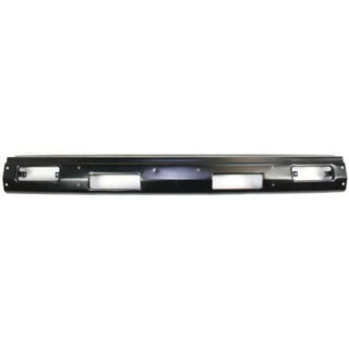 1986-1992 Nissan D21 Front Bumper, Black, Without Top Pad Holes - Classic 2 Current Fabrication