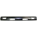 1986-1992 Nissan D21 Front Bumper, Black, Without Top Pad Holes.