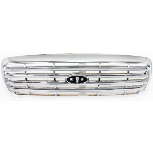 1998-2011 Ford Crown Victoria Grille, Plastic, Chrome - Classic 2 Current Fabrication