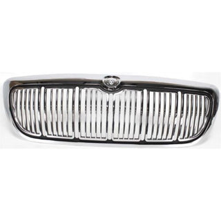 1998-2002 Mercury Grand Marquis Grille, Chrome Shell/Black Insert - Classic 2 Current Fabrication
