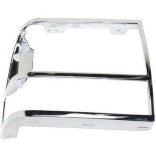 1989-1992 Ford Explorer Headlight Door RH, Chrome.