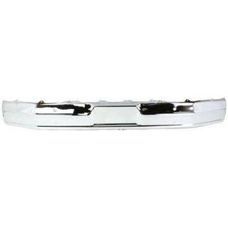 1980-1986 Ford F-250 Front Bumper, Chrome, Without Impact Strip Holes.