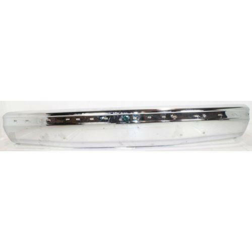1987-1991 Ford F-150 Front Bumper, w/ Impact Strip Hole, w/o brackets.