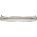 1987-1991 Ford F-350 Front Bumper, Chrome, Without Impact Strip Holes - Classic 2 Current Fabrication