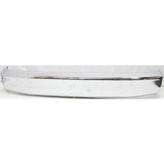 1992-1997 Ford F53 Front Bumper, Chrome, w/o Pad, w/o Impact Strip Holes - Classic 2 Current Fabrication
