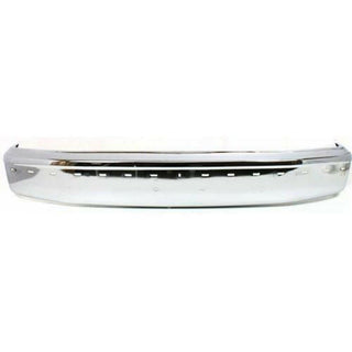 1992-1997 Ford F-250 Front Bumper, w/o Bumper Cut Outs, w/pad holes.