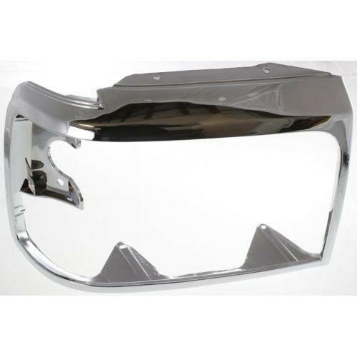 1992-1997 Ford F-250 Pickup Headlight Door RH, Chrome.