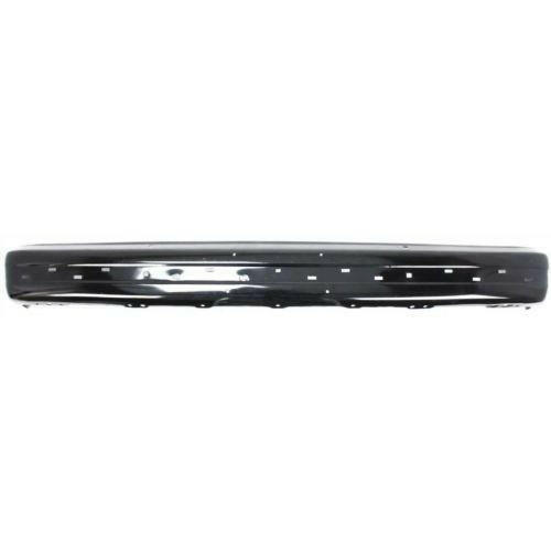 1984-1988 Ford Bronco II Front Bumper, Black, With Molding Holes.