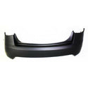 2010-2013 Kia Forte Rear Bumper Cover, Upper, Primed, Sedan.