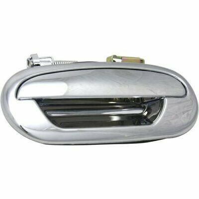 1997-2003 F-250 Pickup Rear Door Handle LH, All Chrome, w/o Keyhole, Crew Cab.