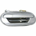 1997-2003 F-250 Pickup Rear Door Handle LH, All Chrome, w/o Keyhole, Crew Cab.