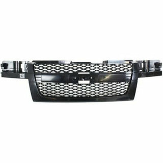 2004-2012 Chevy Colorado Grille, Mesh Insert, Dark Gray - Classic 2 Current Fabrication