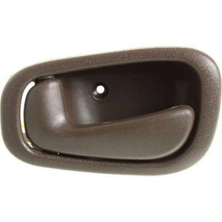 1998-2002 Geo Prizm Rear Door Handle LH, Inside, Brown, Manual Lock, w/o Lock Hole.