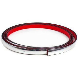 1991-1994 Lincoln Town Car Front Bumper Molding, Lower Molding, Chrome.