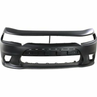2015-2016 Dodge Charger Front Bumper Cover, Primed, w/ Hood Scoop - Classic 2 Current Fabrication