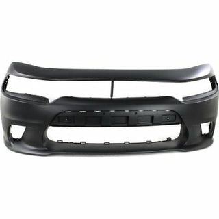 2015-2016 Dodge Charger Front Bumper Cover, Primed, w/ Hood Scoop.