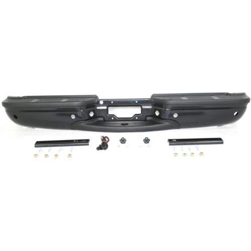 2001-2007 F-250 Pickup Super Duty Step Bumper, Steel, w/Rear Object Sensor.