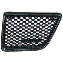 1992-1995 Pontiac Grand Am Grille LH, Black.
