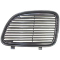 1996-1998 Pontiac Grand Am Grille LH, Painted-Black.