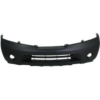 2008-2014 Nissan Armada Front Bumper Cover Top, Textured Raw Bottom-CAPA.