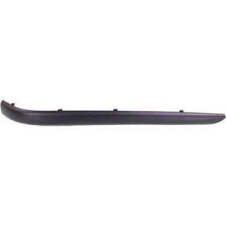 2002-2005 BMW 330xi Rear Bumper Molding RH, Primed Black, Sedan.