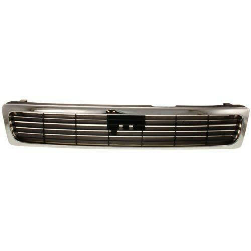 1992-1994 Nissan Maxima Grille, Chrome Shell/Black.