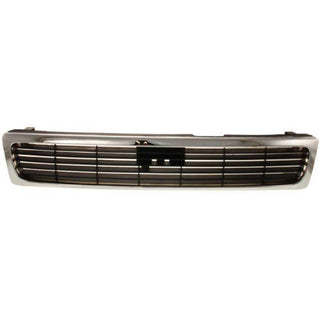 1992-1994 Nissan Maxima Grille, Chrome Shell/Black - Classic 2 Current Fabrication