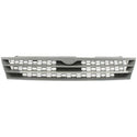 1995-1997 Nissan Altima Grille, Textured Gray.