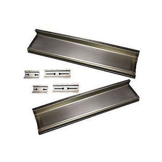 1934-1936 Chevy 1/2 Ton Pickup Smooth Running Board Set W/Adapters - Classic 2 Current Fabrication