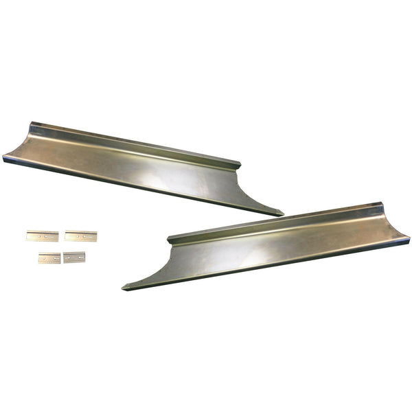 1939-1940 Chevy Panel Delivery Truck Smooth Running Board Set.