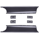 1941-1946 Chevy 1/2 Ton Truck Smooth Running Board Set W/Adapters - Classic 2 Current Fabrication